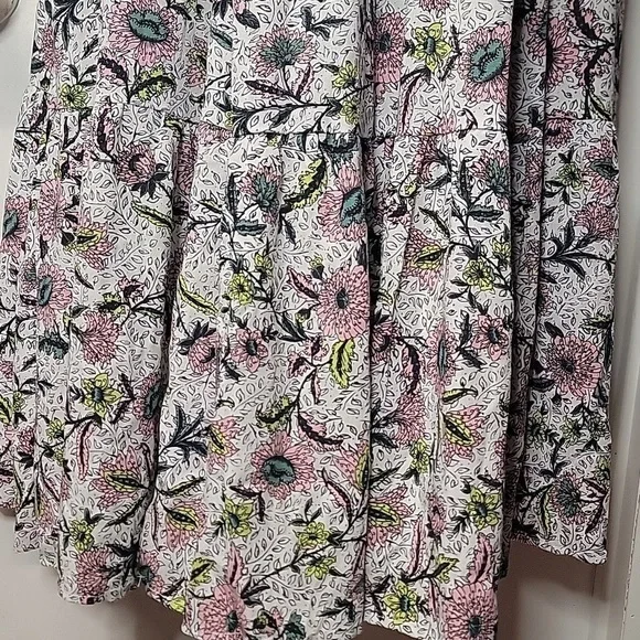 NWT Torrid Midi Gauze Tiered Dress - Picture 6 of 10